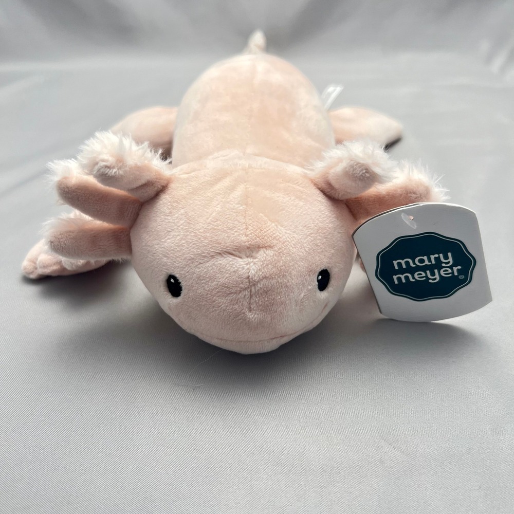 Mary Meyer Izzy Axolotl Plush Toy Unisex OS Pink NEW 54270 Fuzzy Gills